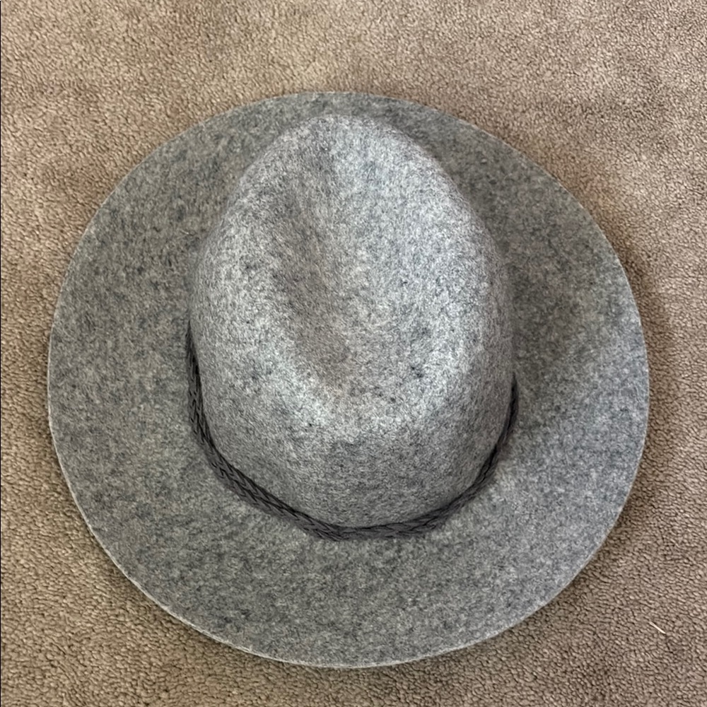 Gray Felt Womens Hat